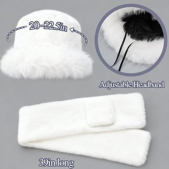 Warm Fur Bucket Hat
